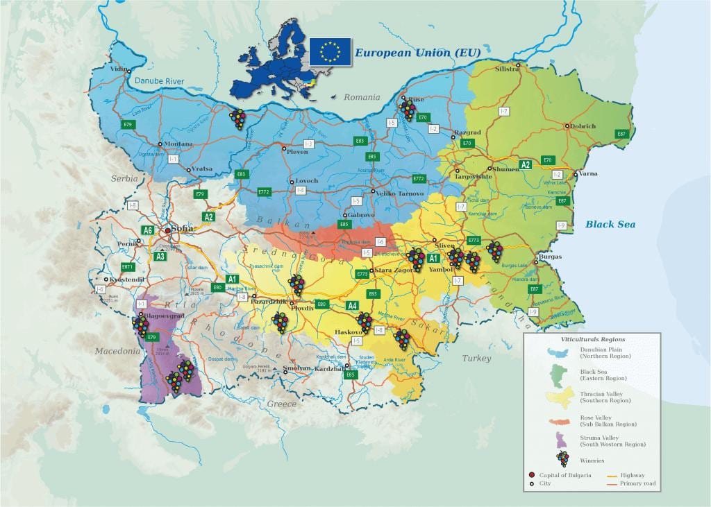 kat jeyografik nan Bulgarian diven