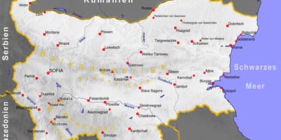 Kat jeyografik nan Bulgarian lanmè