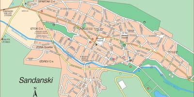 Kat jeyografik nan sandanski Bilgari